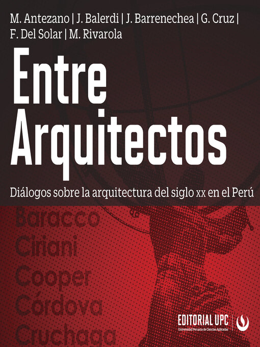 Title details for Entre Arquitectos by Jorge Alberto Balerdi Arrarte - Available